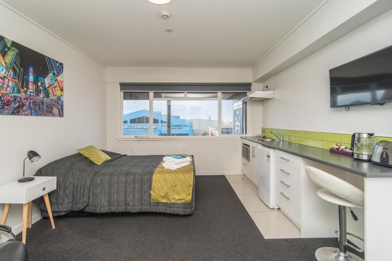 The Hibernian Studio Apartments - 4 Latter Street Timaru Εξωτερικό φωτογραφία